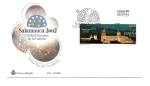Stamps Spain -  Salamanca 2002  -  Ciudad Europea de la cultura  SPD
