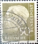 Stamps Germany -  Intercambio 0,20 usd 50 pf. 1956