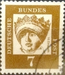 Stamps Germany -  Intercambio 0,20 usd 7 pf. 1961