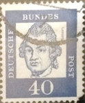 Stamps Germany -  Intercambio 0,20 usd 40 pf. 1961
