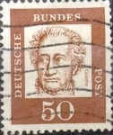 Stamps Germany -  Intercambio 0,20 usd 50 pf. 1961