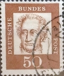 Stamps Germany -  Intercambio 0,20 usd 50 pf. 1961
