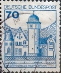Stamps Germany -  Intercambio 0,20 usd 70 pf. 1977