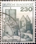 Stamps Germany -  Intercambio nxrl 0,65 usd 230 pf. 1978