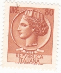 Stamps Italy -  Moneda Siracusana