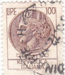 Stamps Italy -  Moneda Siracusana