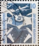 Stamps Germany -  Intercambio 0,20 usd 10 pf. 1988