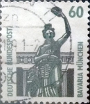 Stamps Germany -  Intercambio 0,20 usd 60 pf. 1987