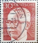 Stamps Germany -  Intercambio 0,20 usd 30 pf. 1971