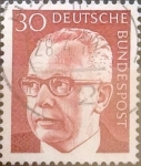 Stamps Germany -  Intercambio 0,20 usd 30 pf. 1971