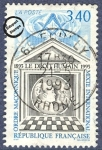 Stamps France -  Centenario de la Orden Masónica Mixta Internacional “Le Droit Humain” 1893-1993