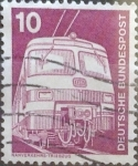 Stamps Germany -  Intercambio 0,20 usd 10 pf. 1975