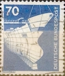 Stamps Germany -  Intercambio 0,20 usd 70 pf. 1975