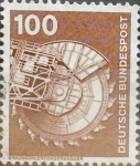 Stamps Germany -  Intercambio 0,20 usd 100 pf. 1975