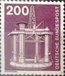 Stamps Germany -  Intercambio 0,30 usd 200 pf. 1975