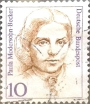 Stamps Germany -  Intercambio 0,20 usd 10 pf. 1988