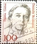 Stamps Germany -  Intercambio 0,25 usd 100 pf. 1988