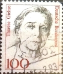Sellos del Mundo : Europa : Alemania : Intercambio 0,25 usd 100 pf. 1988