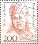 Stamps Germany -  Intercambio 0,50 usd 200 pf. 1991