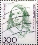 Stamps Germany -  Intercambio 0,65 usd 300 pf. 1989