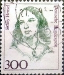 Stamps Germany -  Intercambio 0,65 usd 300 pf. 1989