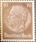 Stamps Germany -  Intercambio 0,20 usd 10 pf. 1934