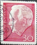 Stamps Germany -  Intercambio 0,20 usd 30 pf. 1967