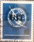 Stamps Germany -  Intercambio ma2s 0,30 usd 40 pf. 1965
