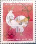 Stamps Germany -  Intercambio 0,20 usd 20 pf. 1964