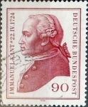 Stamps Germany -  Intercambio 0,30 usd 90 pf. 1974