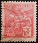 Stamps Brazil -  Alegoría