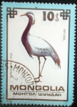 Stamps : Asia : Mongolia :  Grulla Damisela