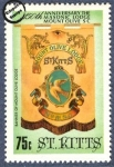 Sellos del Mundo : America : San_Cristbal_Island : 150 aniversario de la fundación de la Logia Masónica Mount Olive