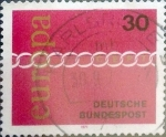 Sellos de Europa - Alemania -  Intercambio 0,20 usd 30 pf. 1971