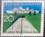 Stamps Germany -  Intercambio ma2s 0,20 usd 20 pf. 1970