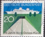 Stamps Germany -  Intercambio cxrf2 0,20 usd 20 pf. 1970