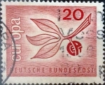 Sellos de Europa - Alemania -  Intercambio 0,20 usd 20 pf. 1965