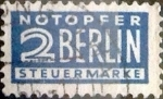 Stamps : Europe : Germany :   2 pf. 1955