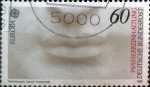 Stamps Germany -  Intercambio ma3s 0,30 usd 60 pf. 1986