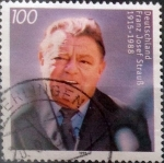 Stamps Germany -  Intercambio ma2s 0,55 usd 100 pf. 1995