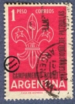 Stamps : America : Argentina :  Campamento Internacional de Patrullas