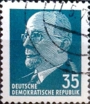 Stamps Germany -  Intercambio nfyb2 0,30 usd 35 pf. 1971