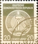 Sellos de Europa - Alemania -  Intercambio 0,20 usd 20 pf. 1954