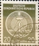 Stamps : Europe : Germany :  Intercambio 0,20 usd 20 pf. 1954