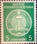 Stamps Germany -  Intercambio 0,25 usd 5 pf. 1957