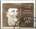 Stamps Germany -  Intercambio 0,20 usd 10 pf. 1970