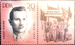 Stamps Germany -  Intercambio nxrl 0,20 usd 20+10 pf. 1963