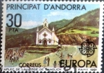 Stamps : Europe : Andorra :  Intercambio fdxa 0,30 usd 30 pesetas 1981