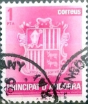 Stamps : Europe : Andorra :  Intercambio 0,20 usd 1 peseta 1982