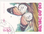 Stamps Cape Verde -  Mariposa